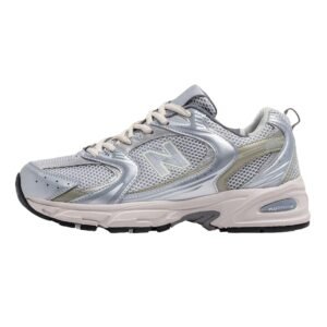 New Balance 830 series silver-gray sports shoes