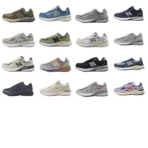 New Balance retro-style sports shoes