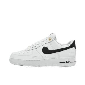 Nike Air Force 1 black and white sports shoes