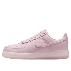Nike Air Force 1 pink sports shoes
