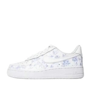 Nike Air Force 1 Printed Small White Shoes
