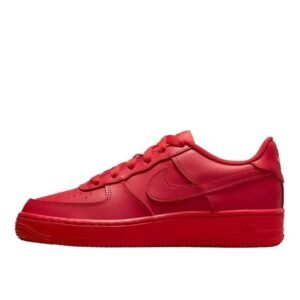Nike Air Force 1 red trendy shoes