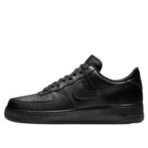 Nike Air Force 1 simple style black shoes