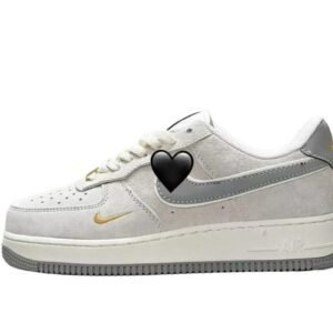 Nike Air Force 1 Simple Style Grey Shoes