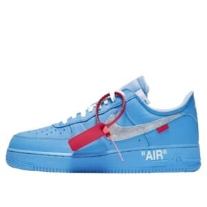 Nike Air Force 1 Trendy Blue Shoes