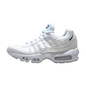Nike Air Max retro-style white shoes
