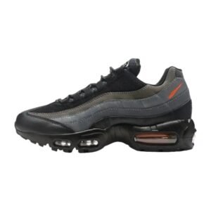 Nike Air Max Vintage Black and Orange Sneakers