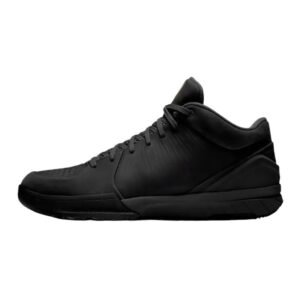 Nike basketball shoes in a black trendy and cool style.