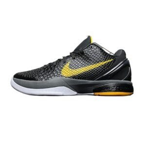 Nike Kobe series black and yellow basketball shoes