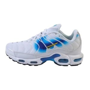 Nike retro blue and white sports shoes