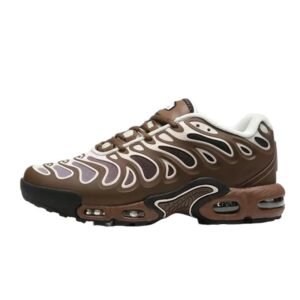 Nike retro brown sports shoes