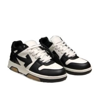 Off-White Black and White Trendy and Cool Sports Shoes
