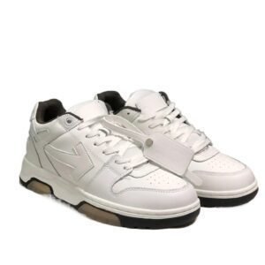 Off-White casual style white sports shoes