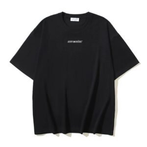 Off-White minimalist black T-shirt