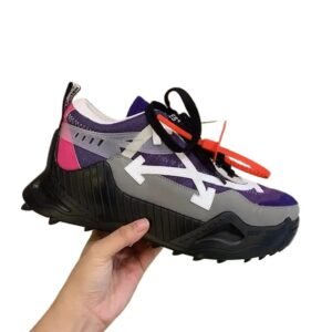 Off-White purple sports casual shoes