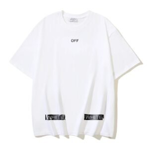 Off-White Simple and Fashionable White T-shirt