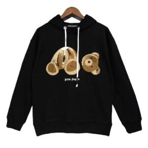 Palm Angels Bear Black Sweatshirt
