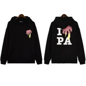 Palm Angels Palm Tree Trendy Black Sweatshirt