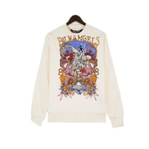 Palm Angels Printed Trendy Style Sweatshirt