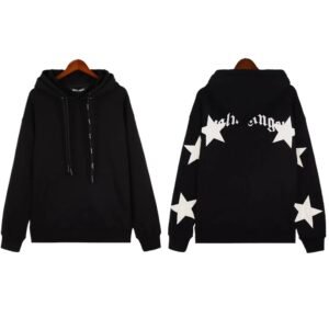 Palm Angels Starry Wind Black Hoodie