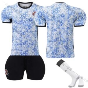 Portugal trendy brand blue and white style team uniform