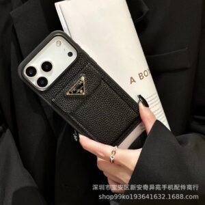 Prada Classic Style Black iPhone Case