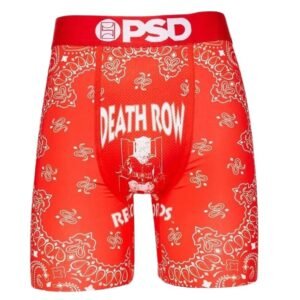 PSD Death Row Red Trendy Brand Underwear