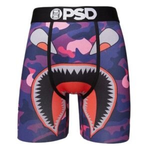 PSD Personalized Shark Camouflage Boxer Shorts