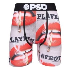PSD Red Lip Print Boxer Briefs