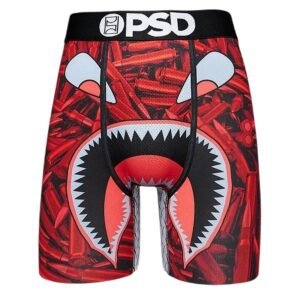 PSD Shark Trend Brand Red Underwear