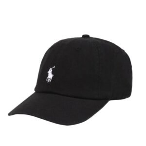 Ralph Lauren basic black baseball cap