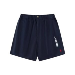 Ralph Lauren casual style navy blue shorts