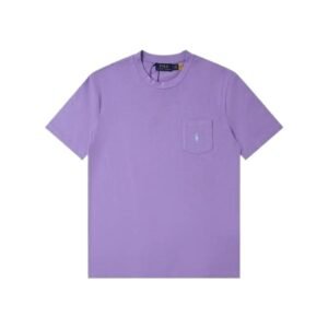 Ralph Lauren minimalist style light purple T-shirt