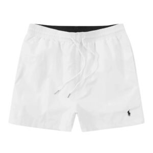 Ralph Lauren minimalist style white shorts