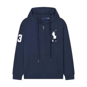 Ralph Lauren Polo Logo Dark Blue Hoodie