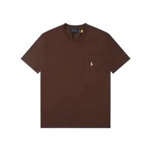 Ralph Lauren Polo retro-style brown T-shirt