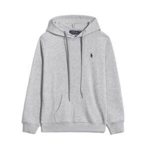 Ralph Lauren POLO series gray hooded sweatshirt