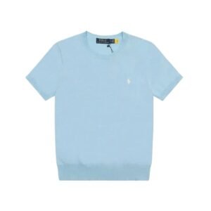 Ralph Lauren POLO simple style light blue short sleeves