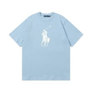 Ralph Lauren Polo style light blue T-shirt