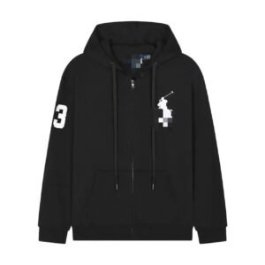 Ralph Lauren sporty black sweatshirt