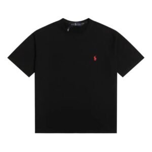 Ralph Lauren's classic-style black T-shirt
