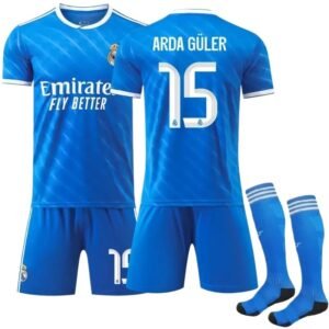 Real Madrid's home blue sports jersey