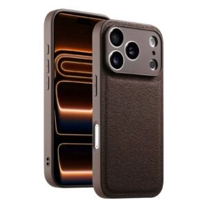 Retro-style brown case for Apple iPhone