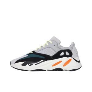 Retro-style Grey-Orange Yeezy 700 shoes
