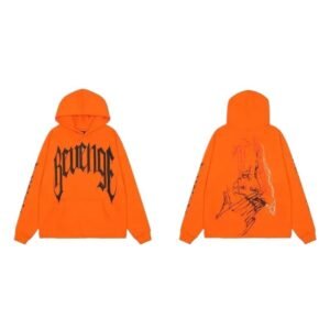 Revenge Gothic Style Orange Hoodie