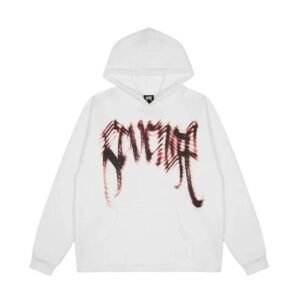 Revenge Gothic Style White Hoodie