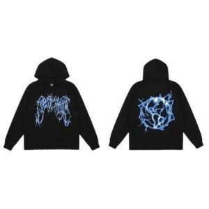 Revenge Lightning Wind Black Hoodie