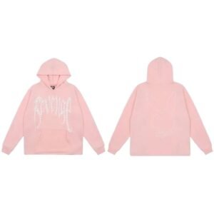 Revenge trendy and cool style pink hoodie
