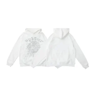 Sp5der Cobweb Trendy Cool Style White Sweatshirt