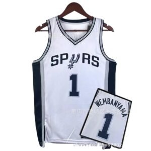 Spurs' Wembanyama white jersey